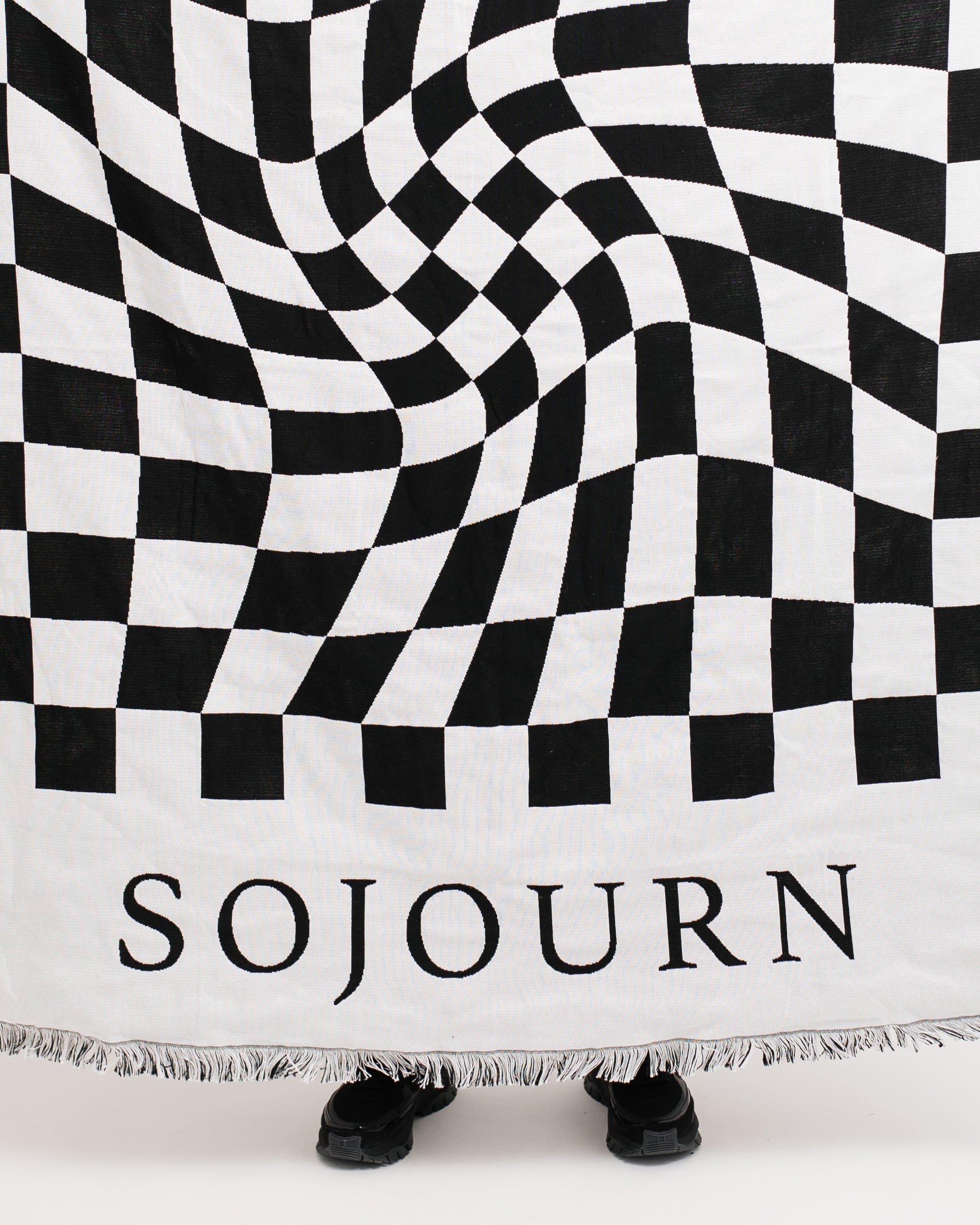 Sojourn Moto Field Trip blanket logo