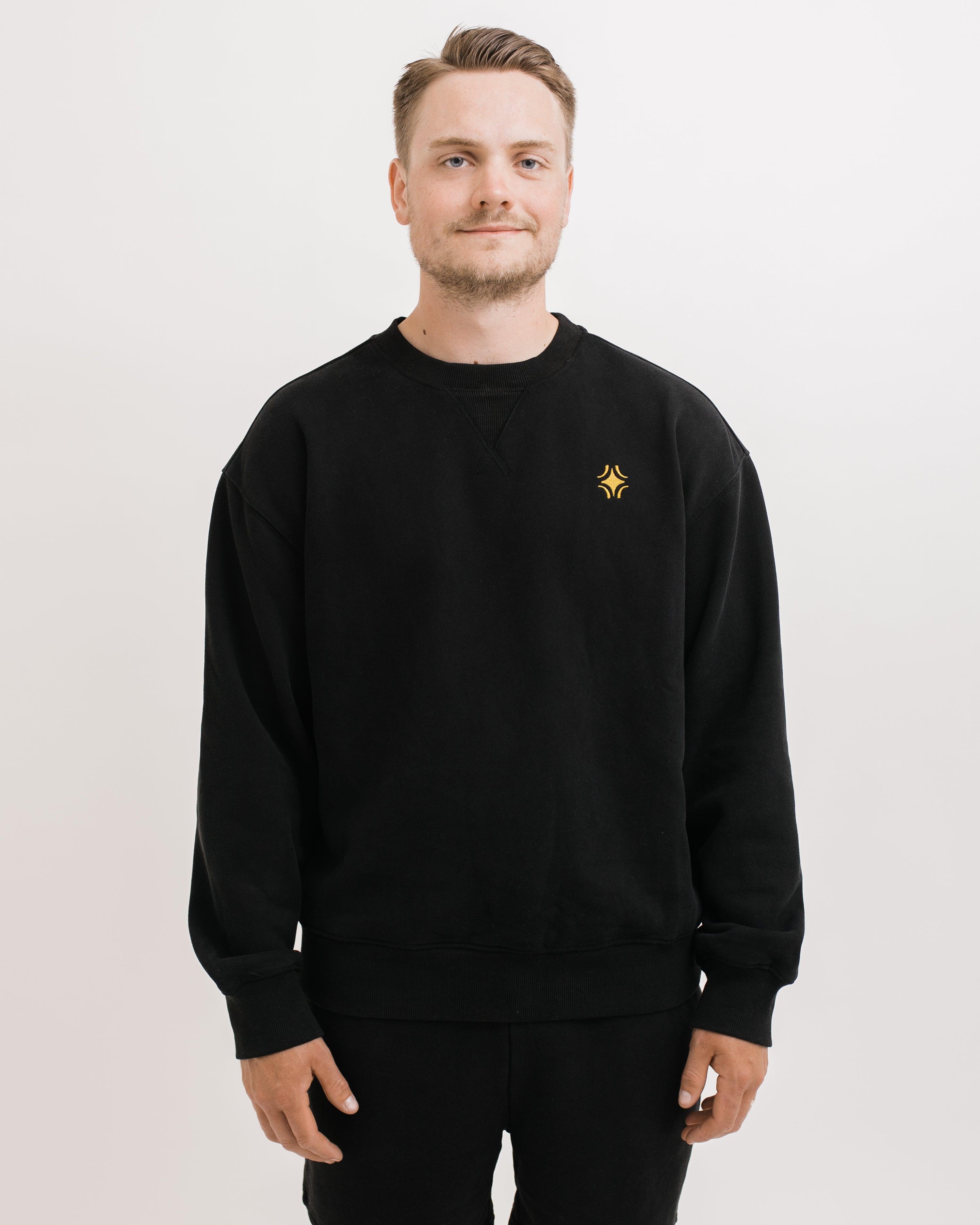 Sojourn Moto Camp Crew crewneck sweatshirt in black